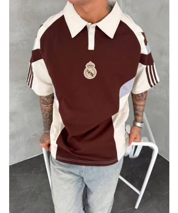 RM Polo Yaka Tshirt Kahverengi