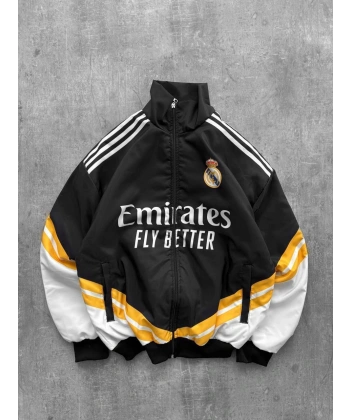 RM Unisex Bomber Ceket Siyah