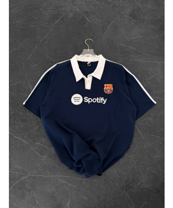 Spoty Polo Yaka Tshirt Lacivert