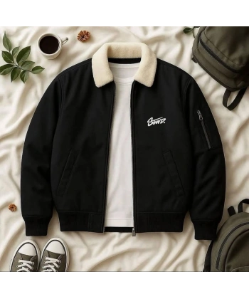 Swd Kürklü Unisex Bomber Ceket