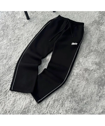 Swd Şardonlu Unisex Eşofman - Siyah