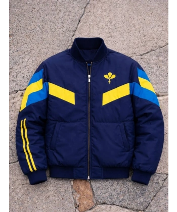 TARAFTAR Unisex Bomber Ceket Lacivert