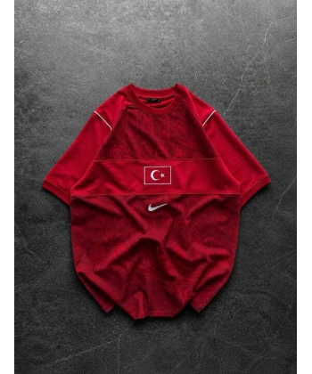 TR Logolu Tshirt Kırmızı