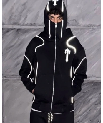 Traps Unisex Eşofman Takımı Siyah