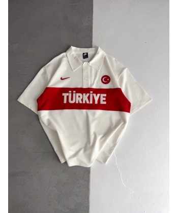 TRK Polo Yaka Tshirt Beyaz
