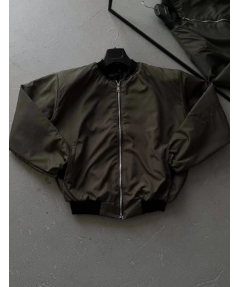 Unisex Bomber Ceket Yeşil