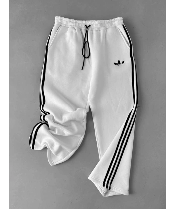 Yeni Sezon Baggy Unisex Eşofman Beyaz