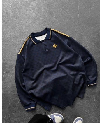 Yeni Sezon Polo Yaka Taraftar Sweatshirt