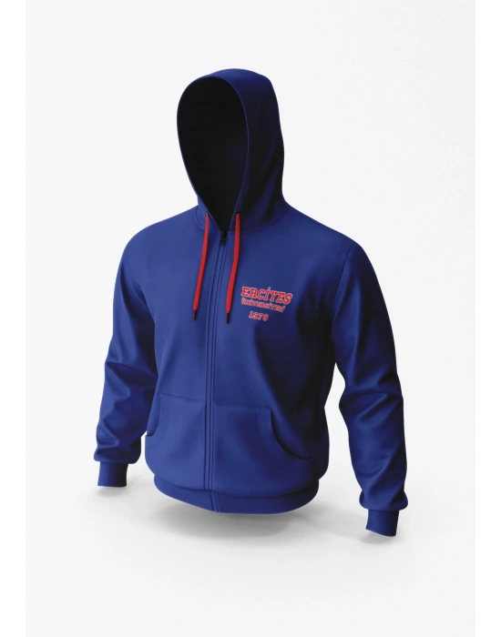 Erciyes Üniversitesi 1978 Collage Seri Fermuarlı Kapüşonlu