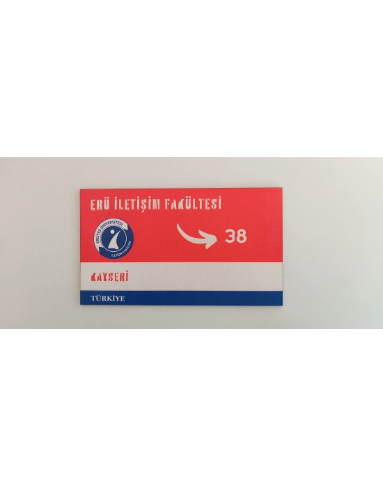 Erciyes Üniversitesi Levha