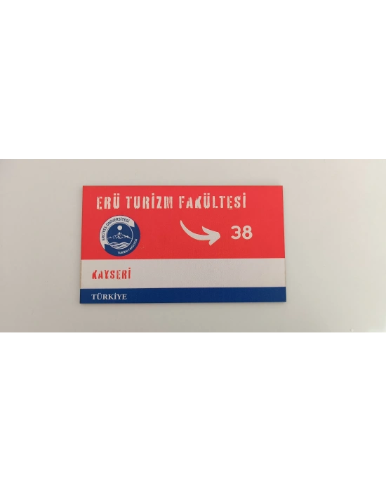 Erciyes Üniversitesi Levha