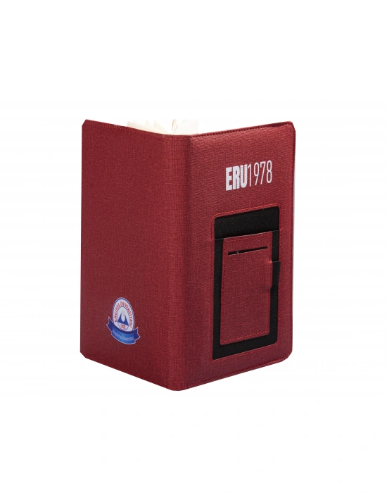 ERÜ 1978 Cepli Defter (Kırmızı)