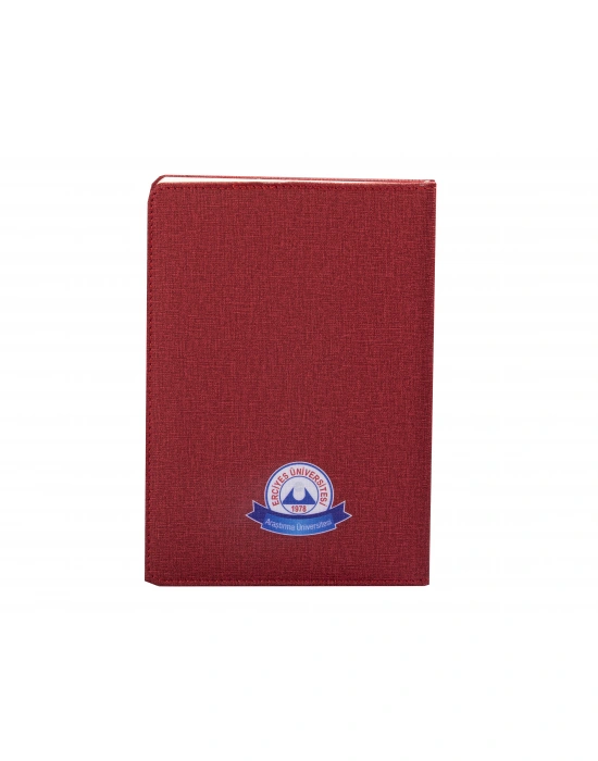 ERÜ 1978 Cepli Defter (Kırmızı)