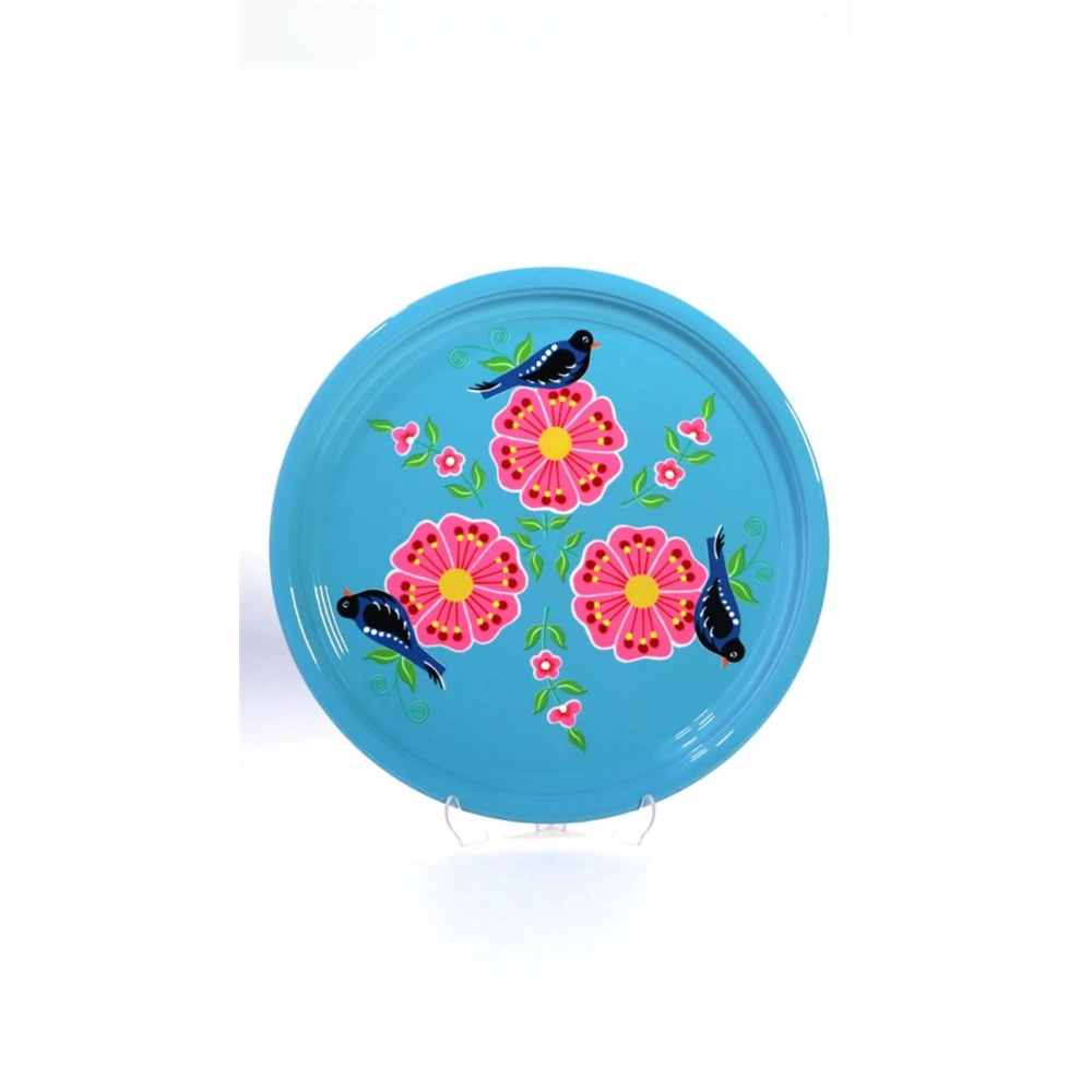 El Boyama 33 Cm Mavi Kuş 2