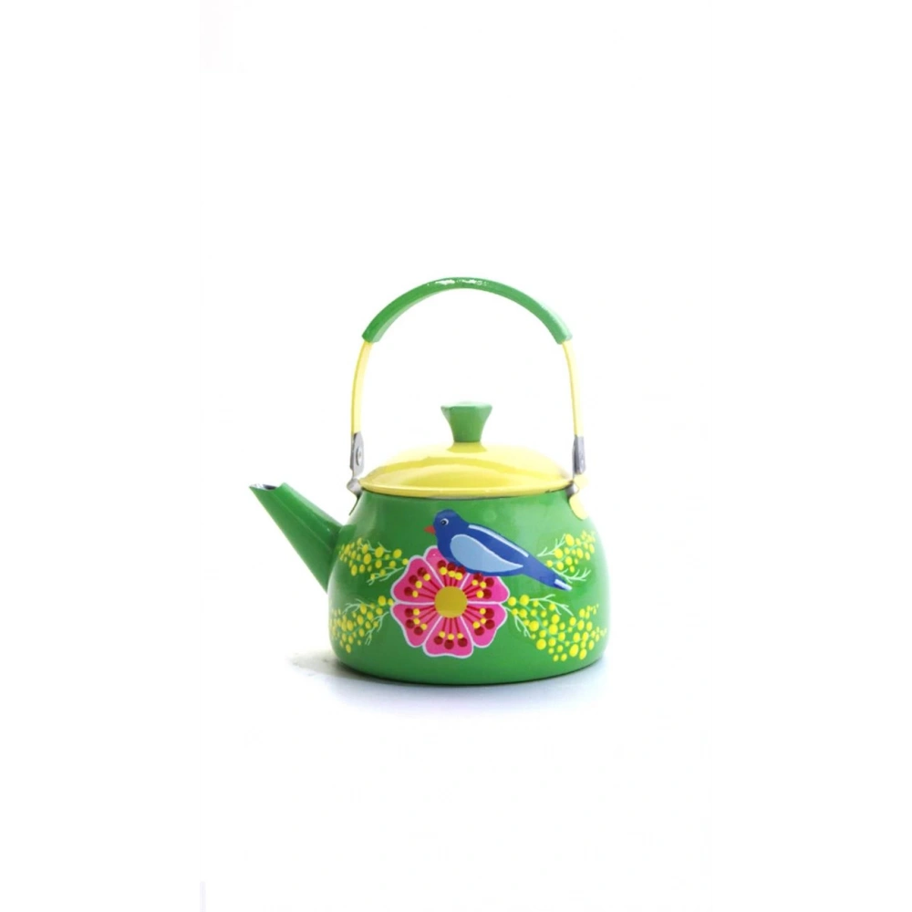 Demlik Yeşil Kuşlu