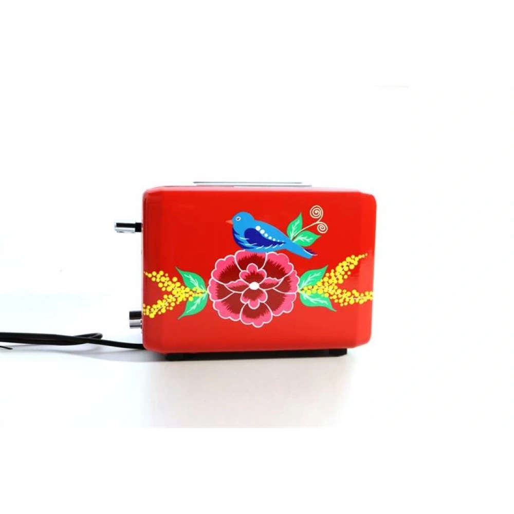 El Boyama Ekmek Kızartma Makinesi Kırmızı Kuş