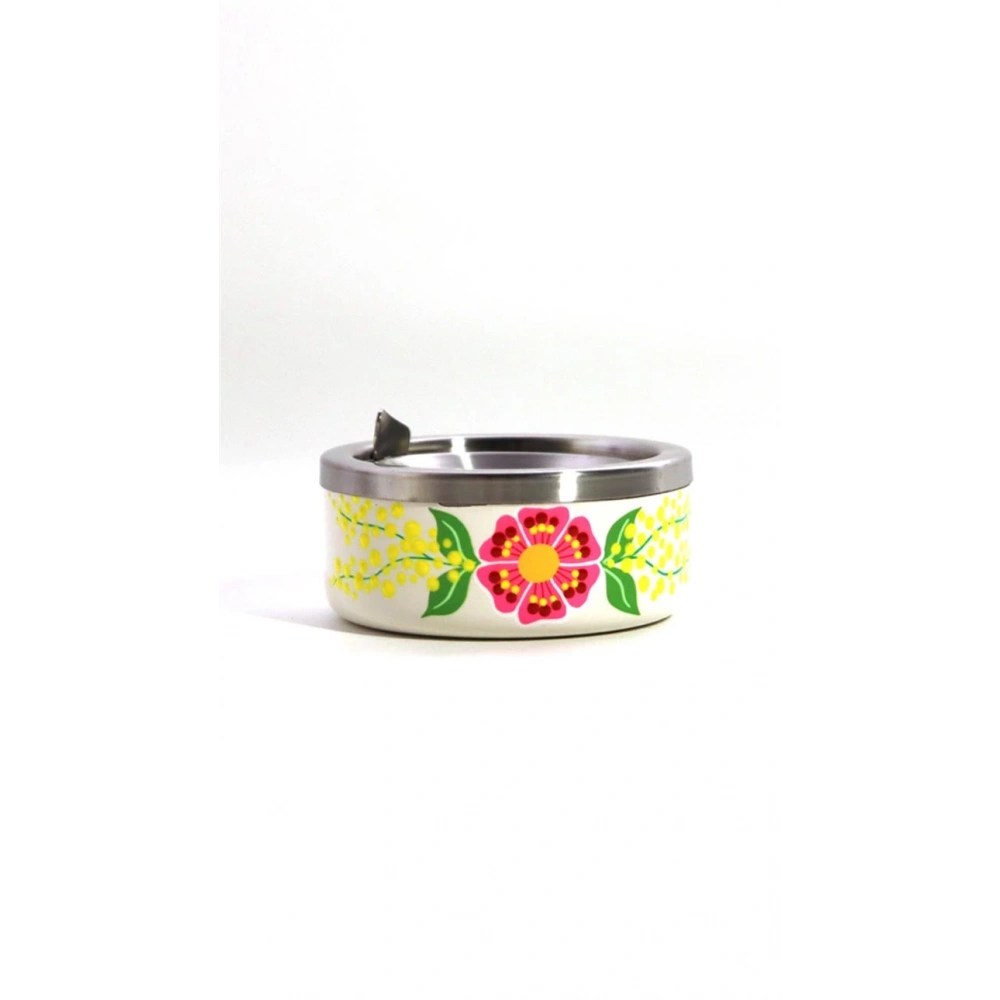 El Boyama Kül Tablası Beyaz