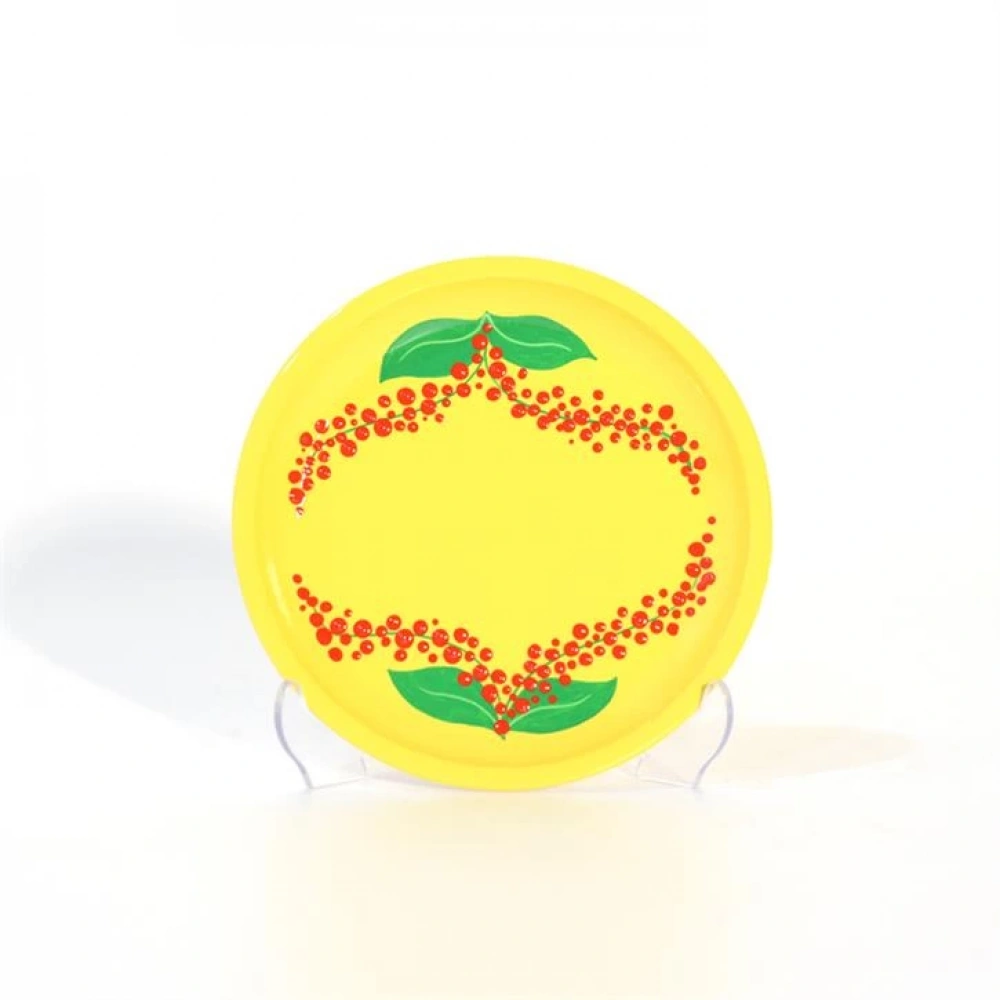 Sarı Kahvaltı Tabağı