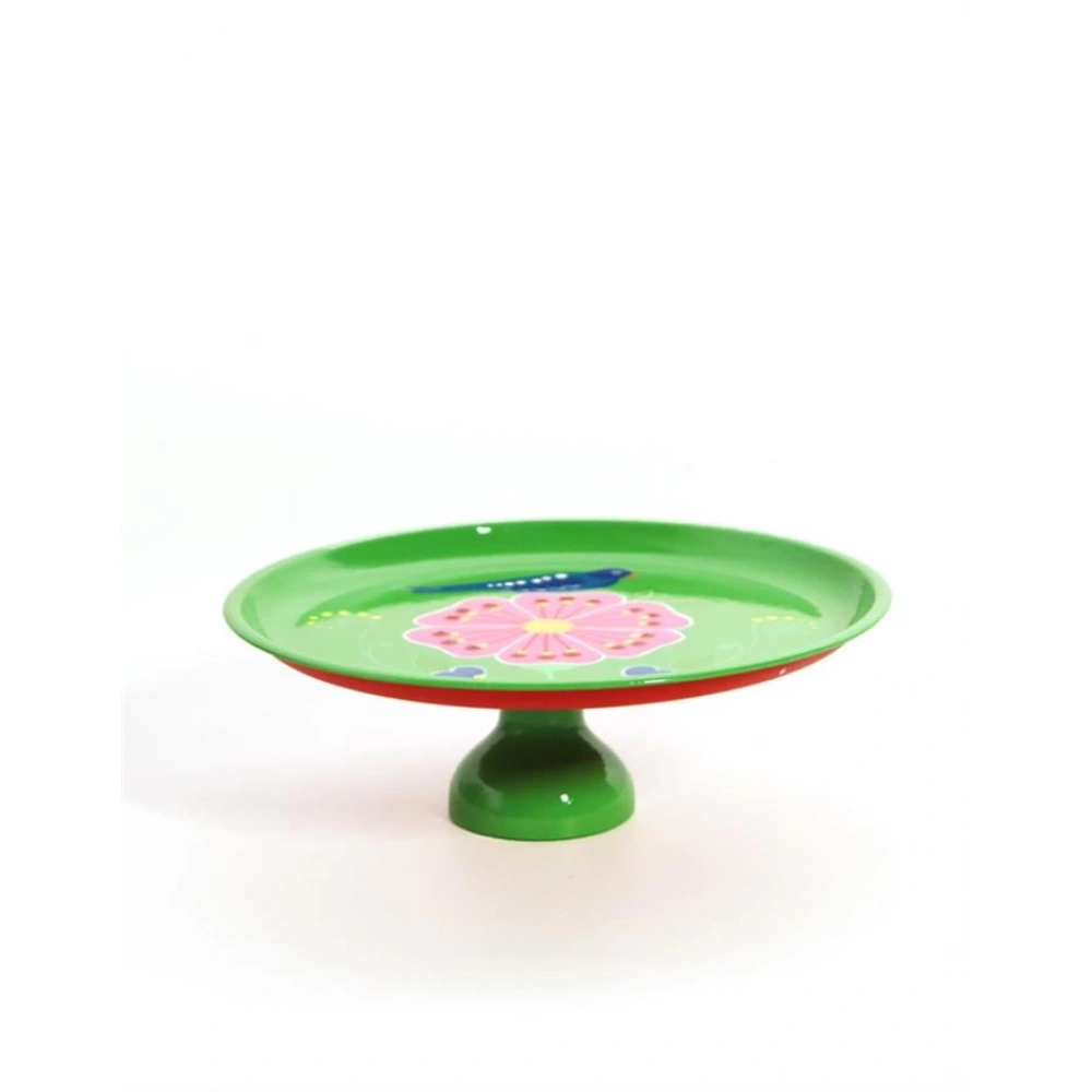 Yeşil Ayaklı Sunum Tabağı
