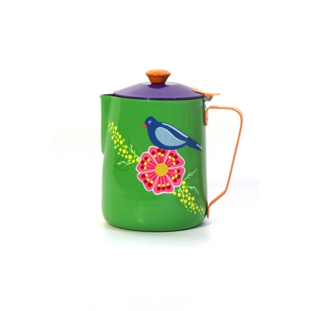 Kapaklı Sürahi Yeşil Kuşlu (1300cc)