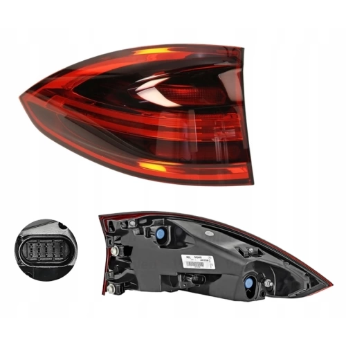 VW CAYENNE STOP LAMBASI DIS SOL LEDLI 10- 95863106110