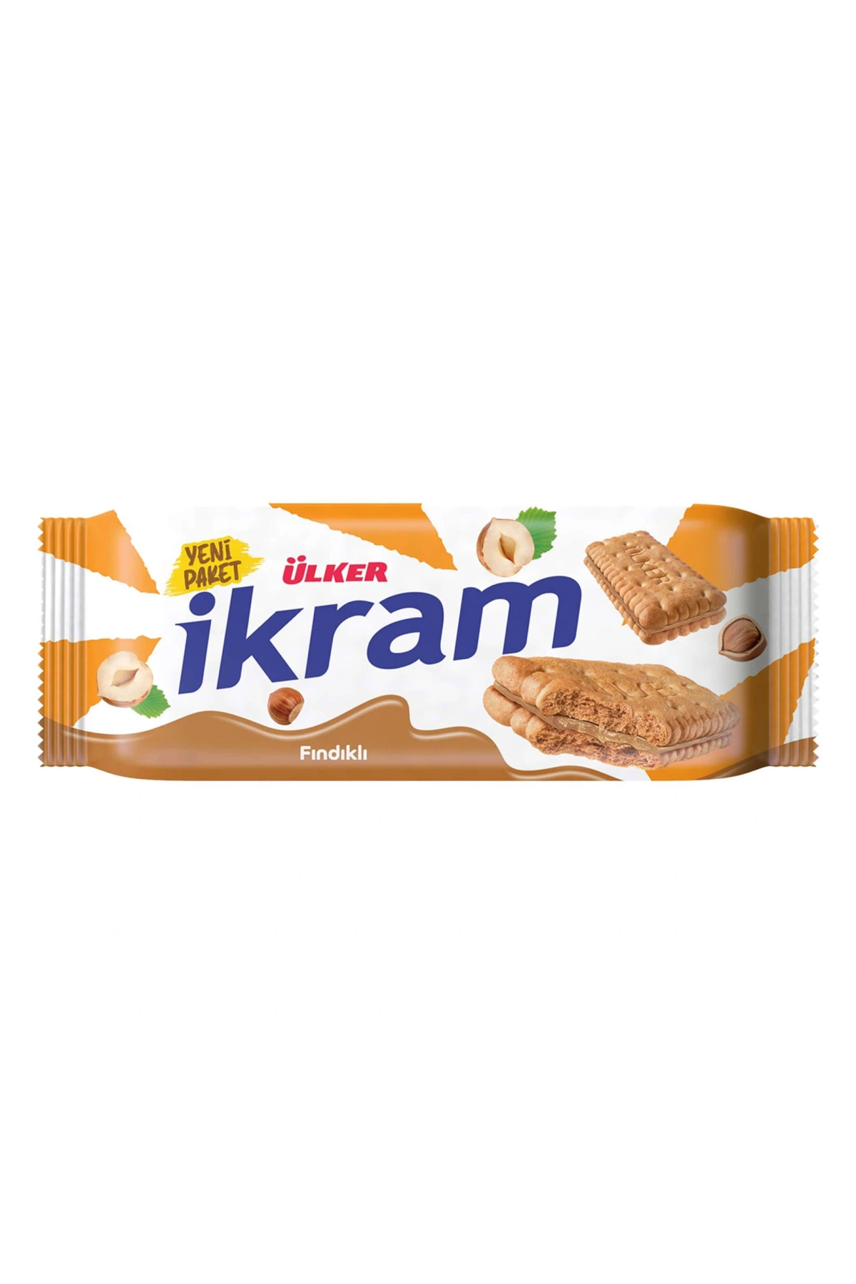 Ülker İkram Bisküvi Fındık Kremalı 84 gr