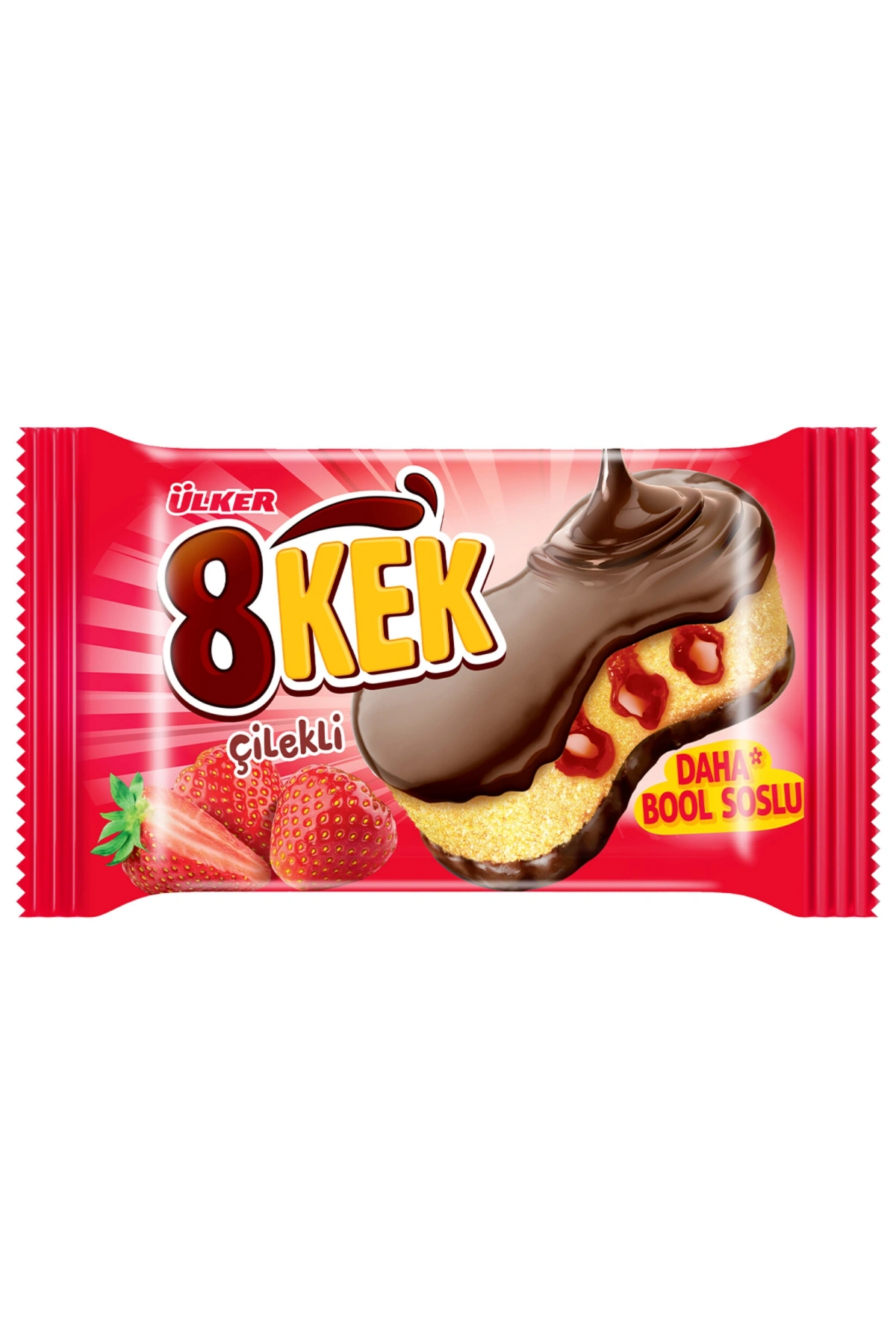 Dankek 8 Kek Çilekli Bisküvi 55 gr