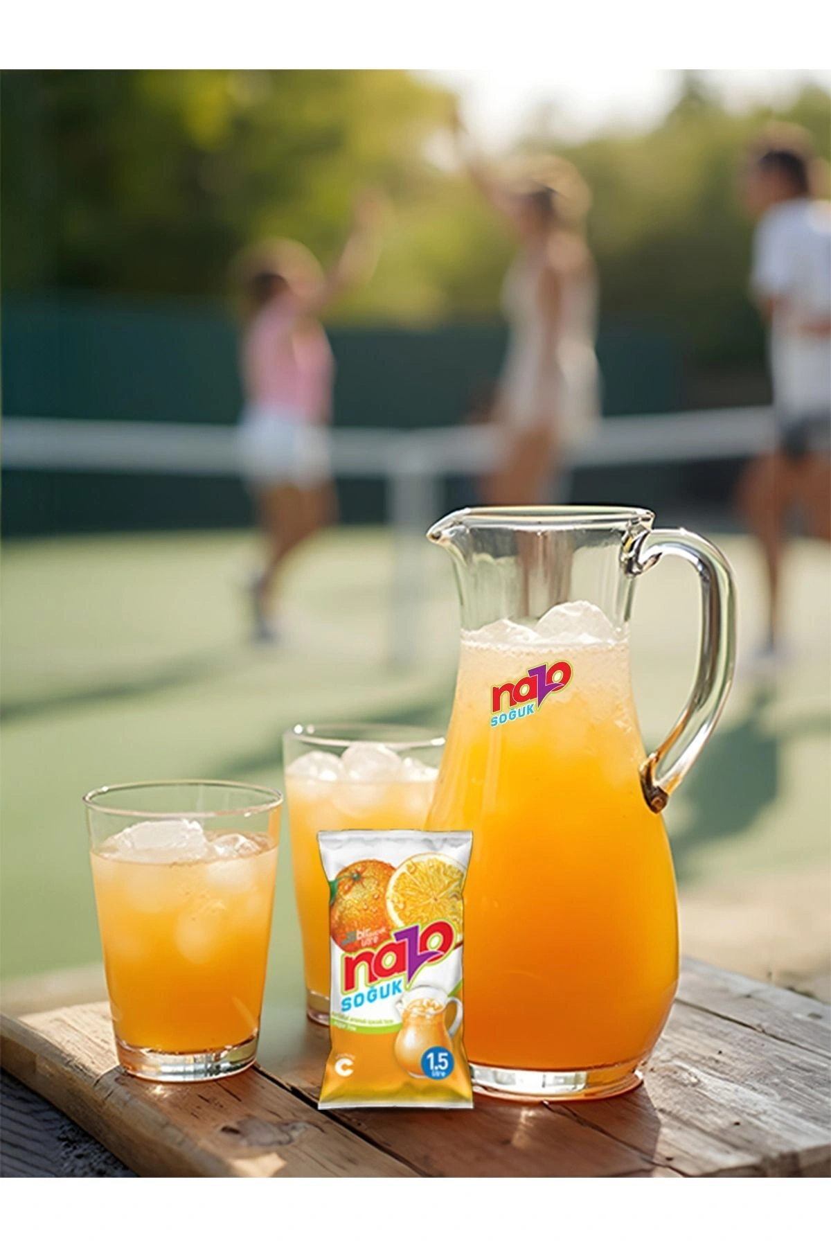 Nazo 9Gr. Portakal Aromalı Toz İçecek 24 Lü