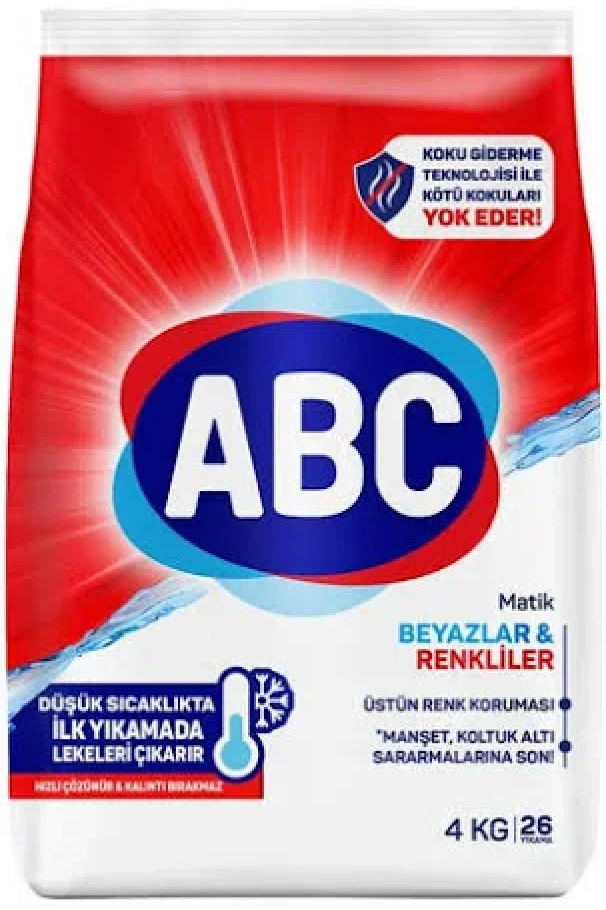 ABC Matik Beyazlar & Renkliler 4Kg