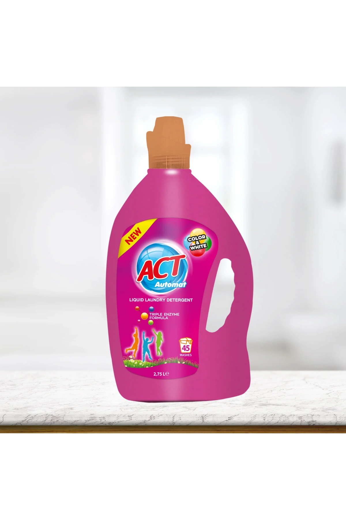 ACT ÇAMAŞIR MAKİNESİ SIVI DETERJAN 2750 ml