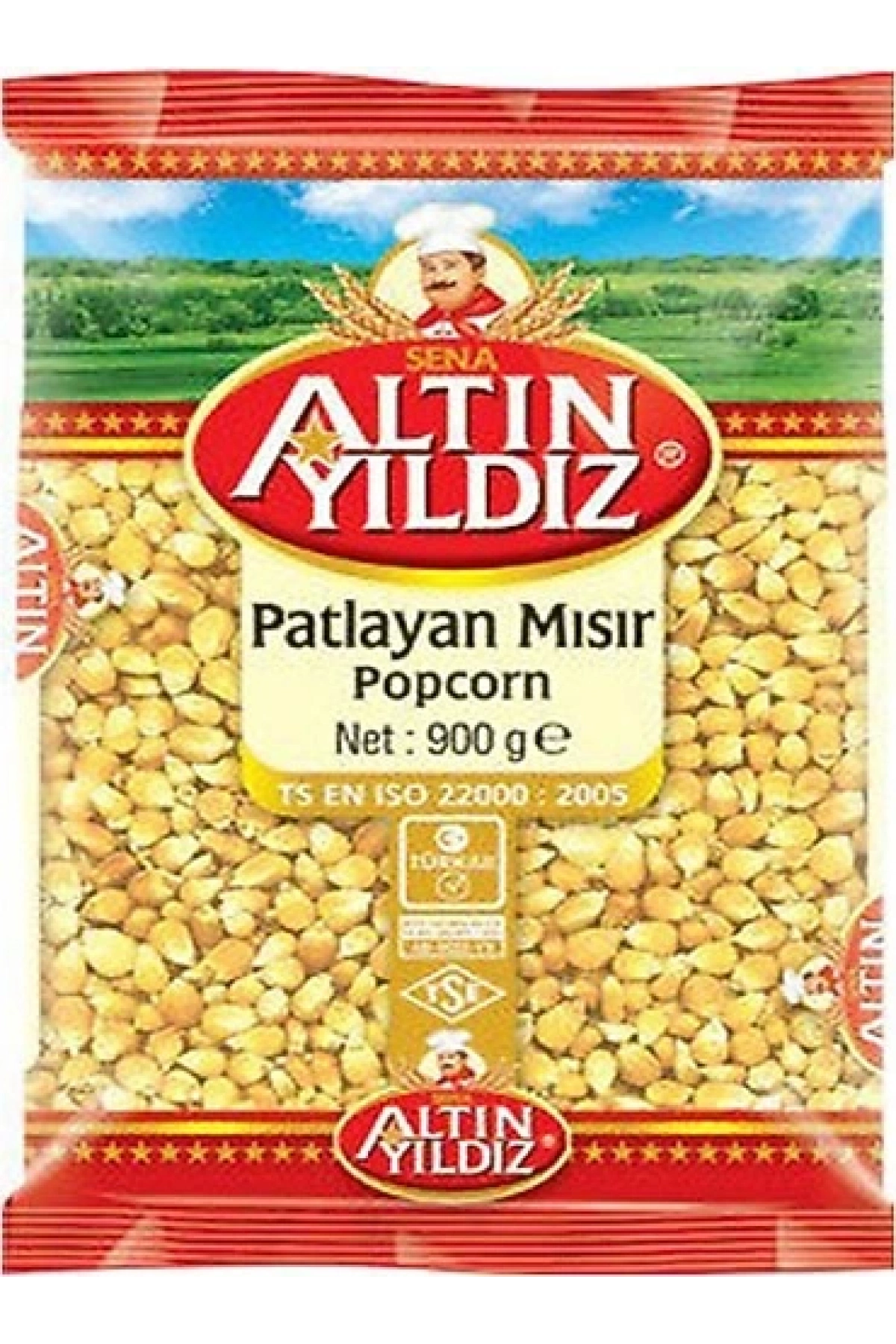 Altın yıldız patlayan mısır 900g