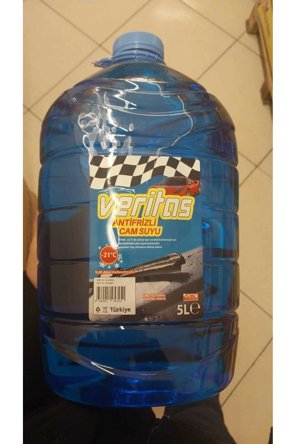 Veritas Kimya Antifrizli Cam suyu