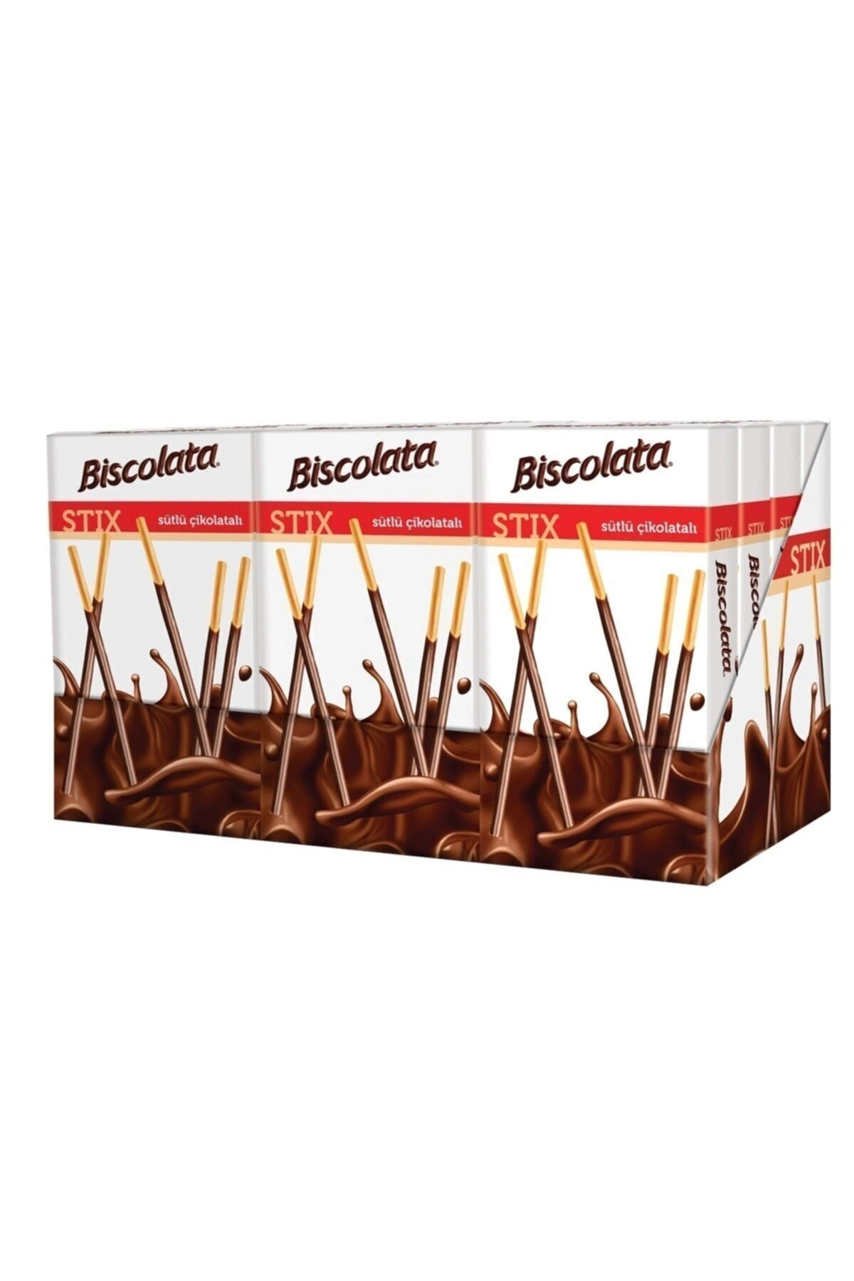 Biscolata Stix Sütlü Çikolatalı 27,5 G X 16 Ad.