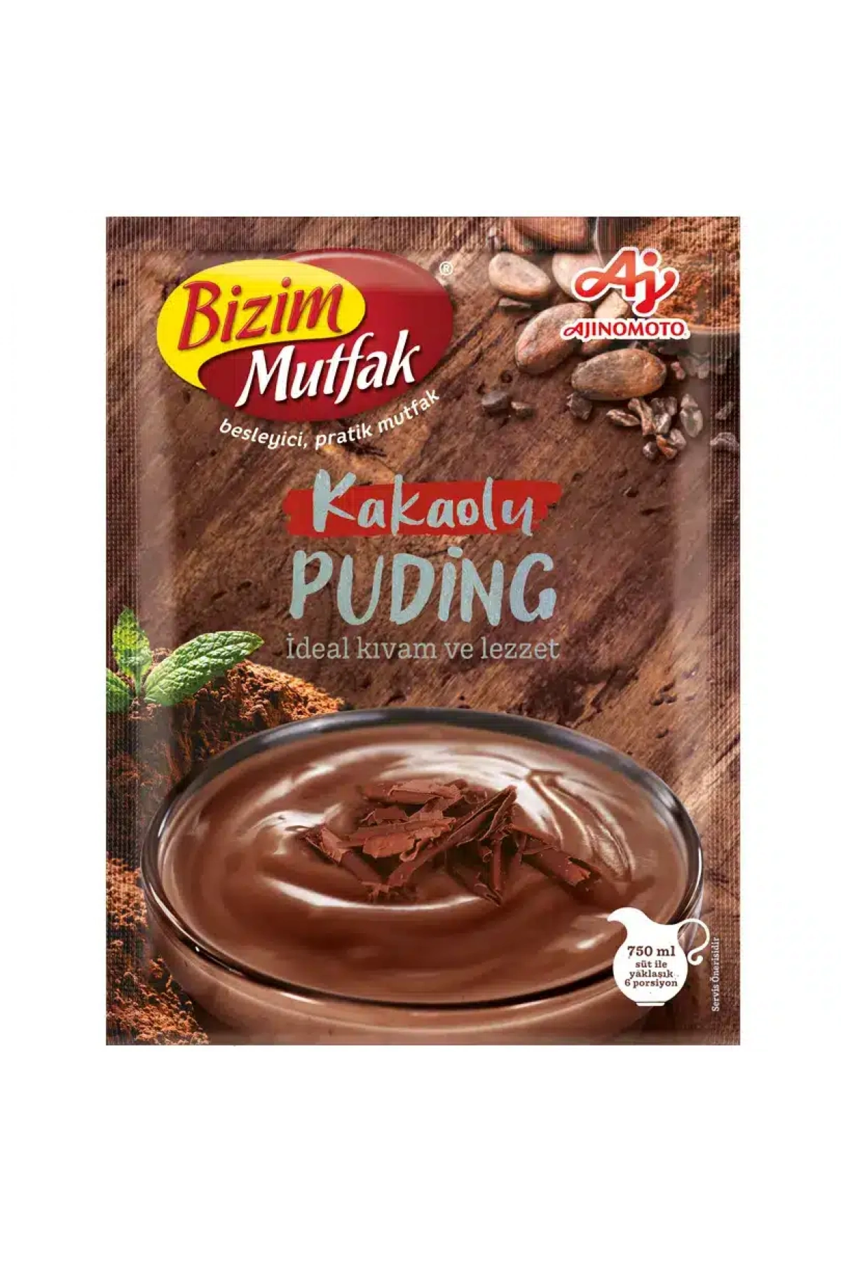 Bizim Mutfak Kakaolu Puding 120 gr