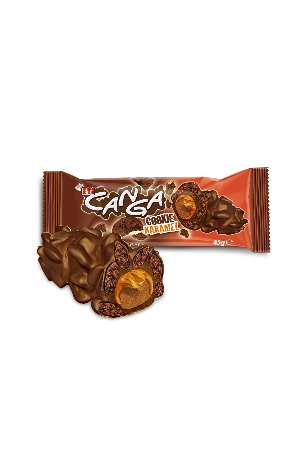 Eti Canga Cookie Karamel 45 gr