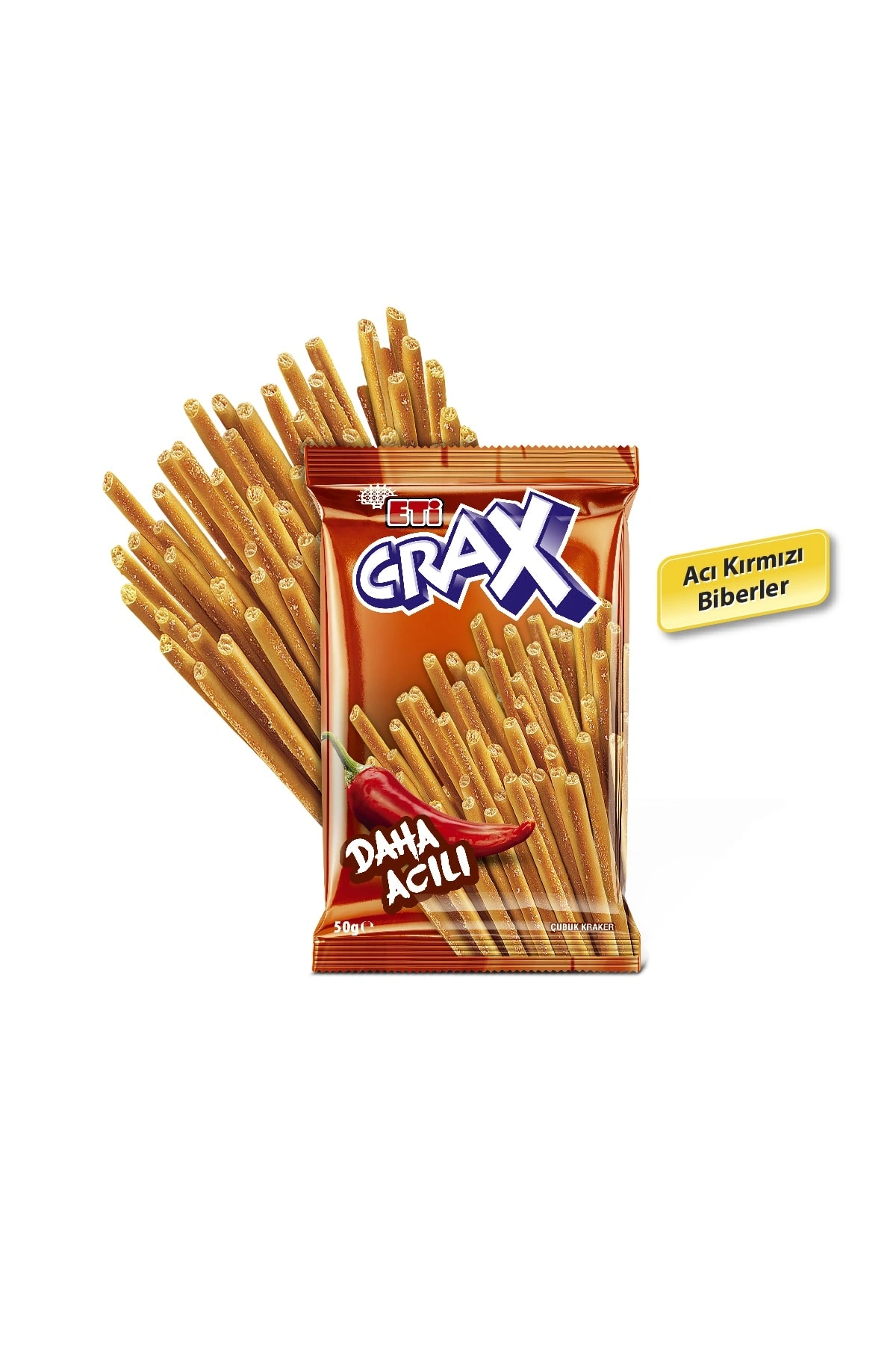 Eti Crax Acılı Çubuk Kraker 50 g