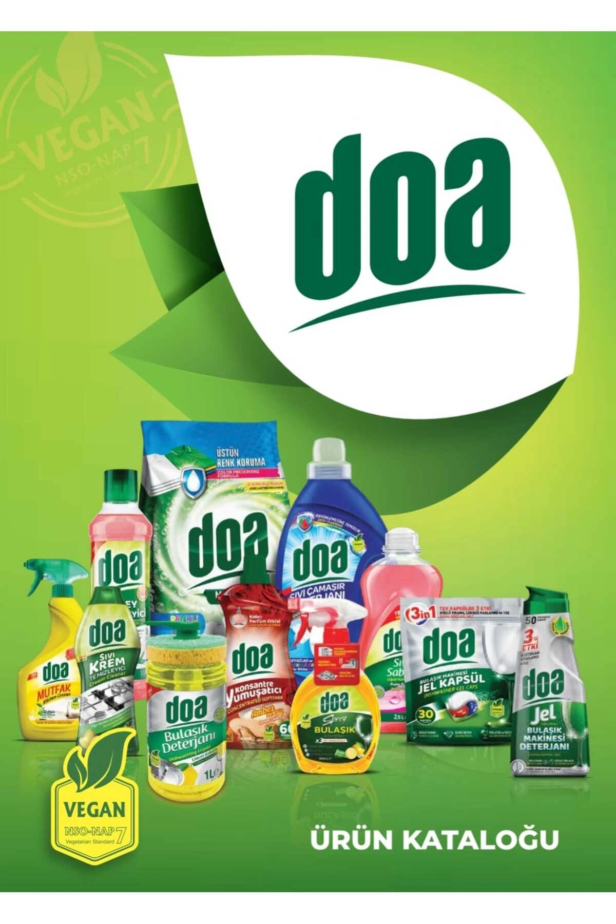 Doa Sıvı Çamaşır Deterjanı 2,7L Bakım ve Onarım Siyah ve Koyular