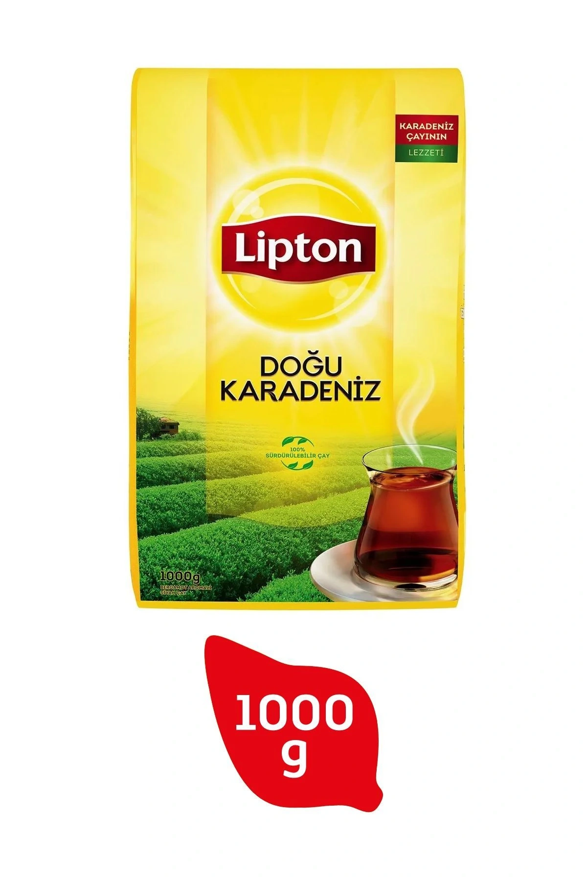 Lipton Doğu Karadeniz Bergamot Aromalı Dökme Çay 1000 gr
