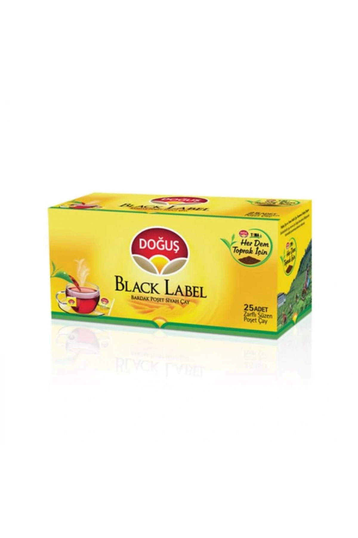 Doğuş Black Label Bardak Poşet Siyah Çay 25li 50g