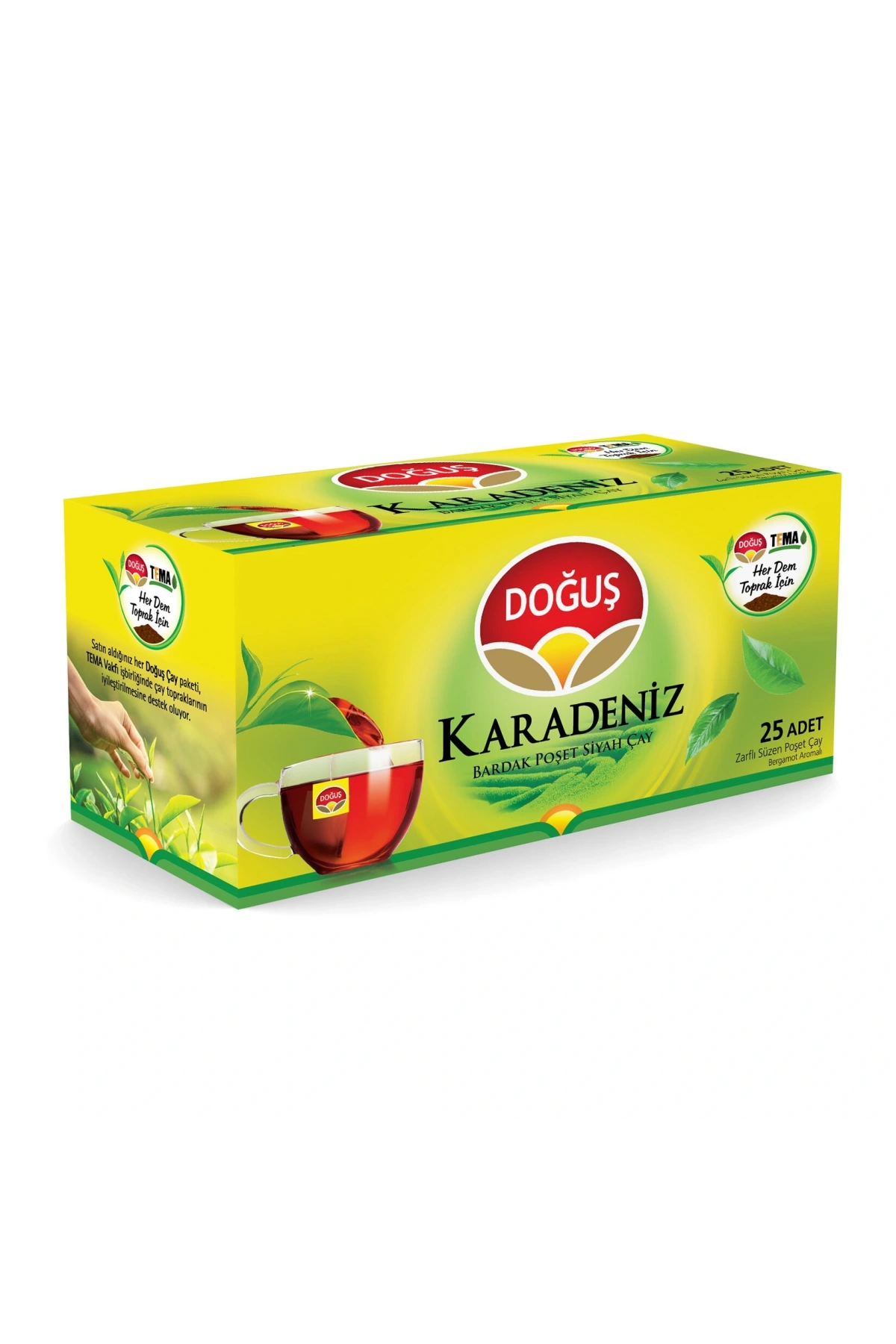 Doğuş Karadeniz Bardak Poşet Siyah Çay 25li 50g