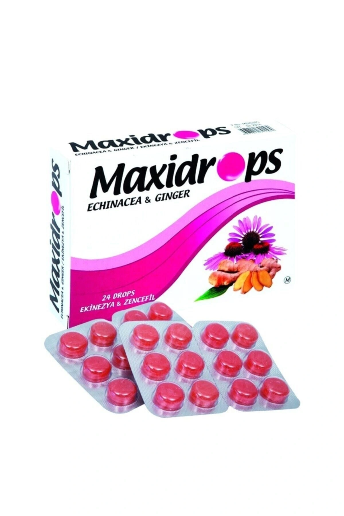 Maxidrops Ekinezya - Zencefıl 24 Pastil