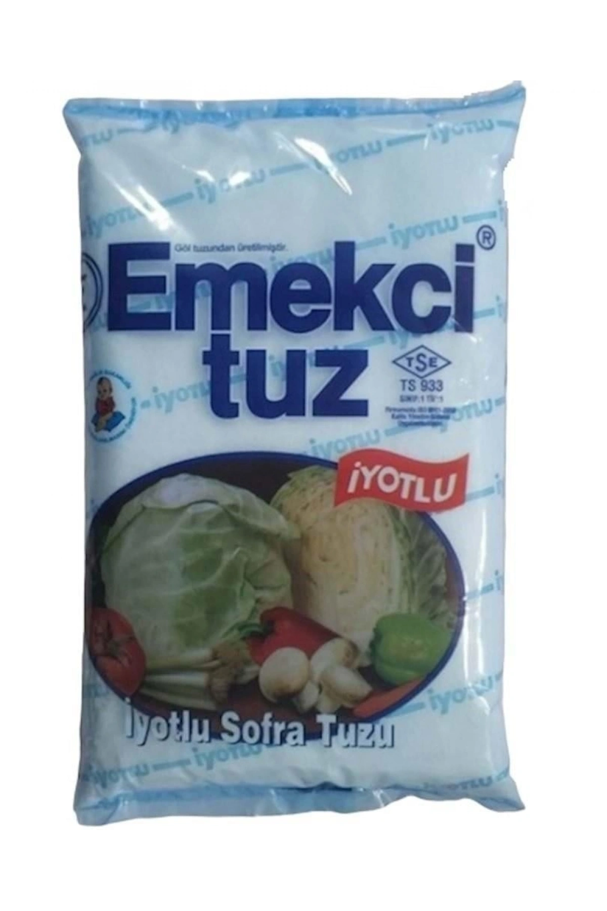 Emekçi İyotlu Sofra Tuzu 1,5 Kg