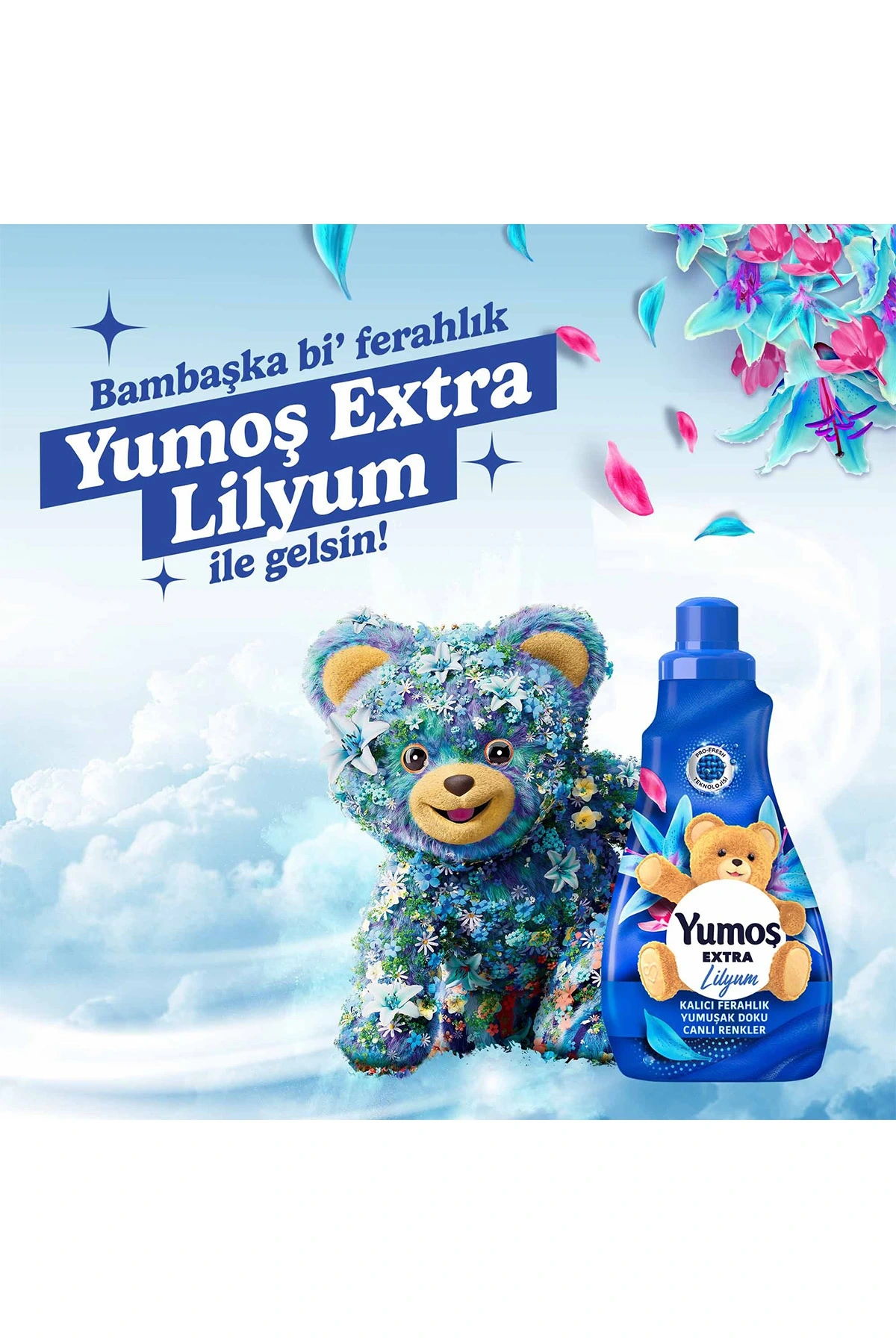 Yumoş Extra Konsantre Çamaşır Yumuşatıcısı Lilyum 1440 ml