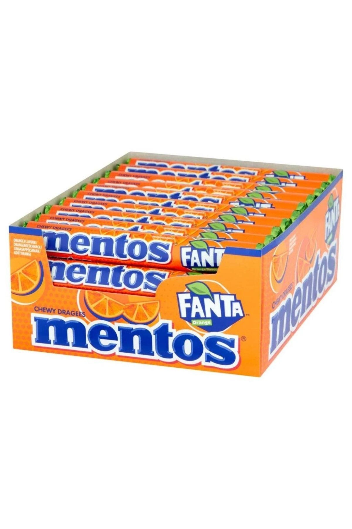 Fanta Aromalı Mentos 20 Adet x 37,5 g