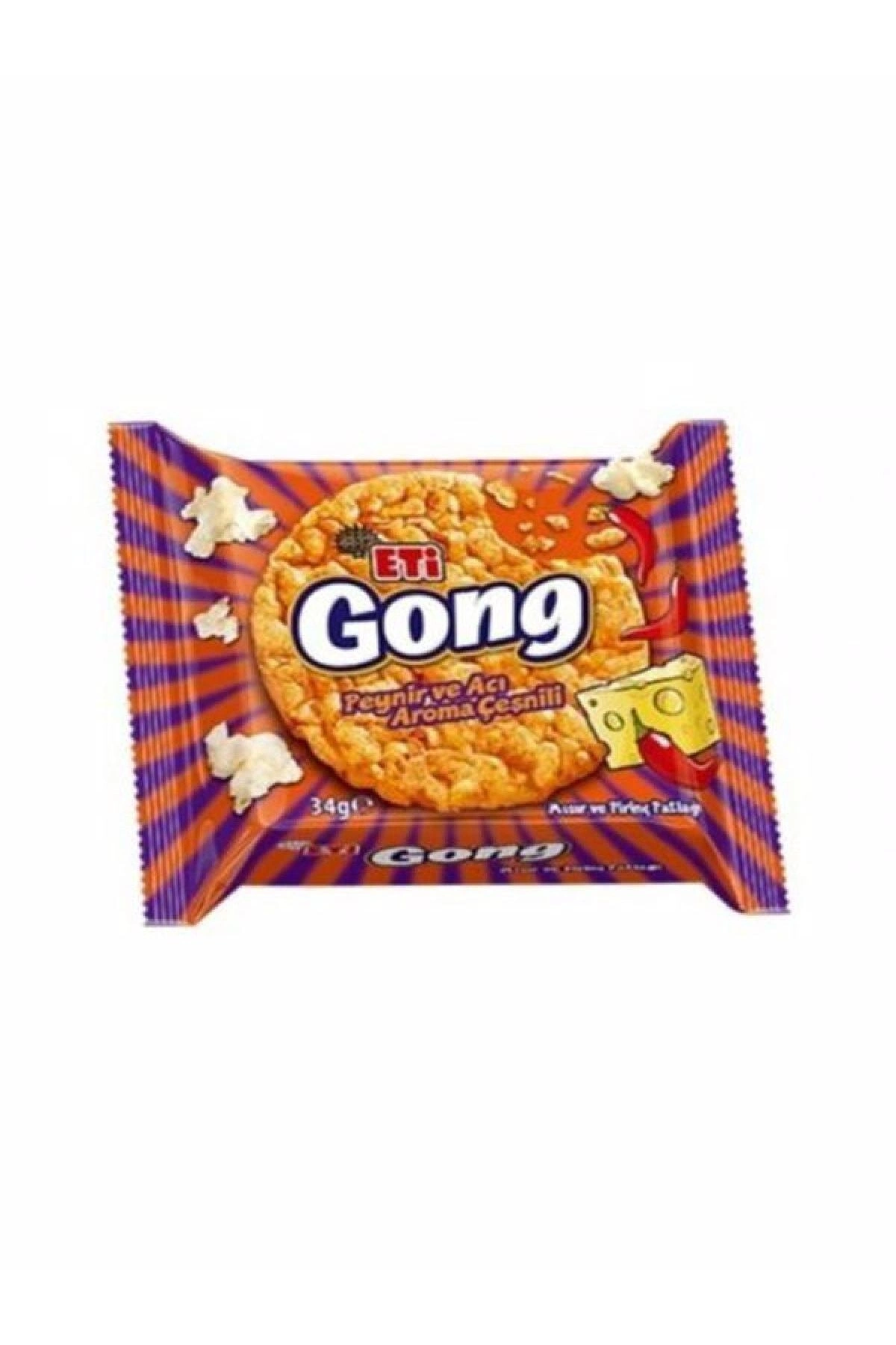 Eti Gong Peynırlı Baharatlı 34 Gr