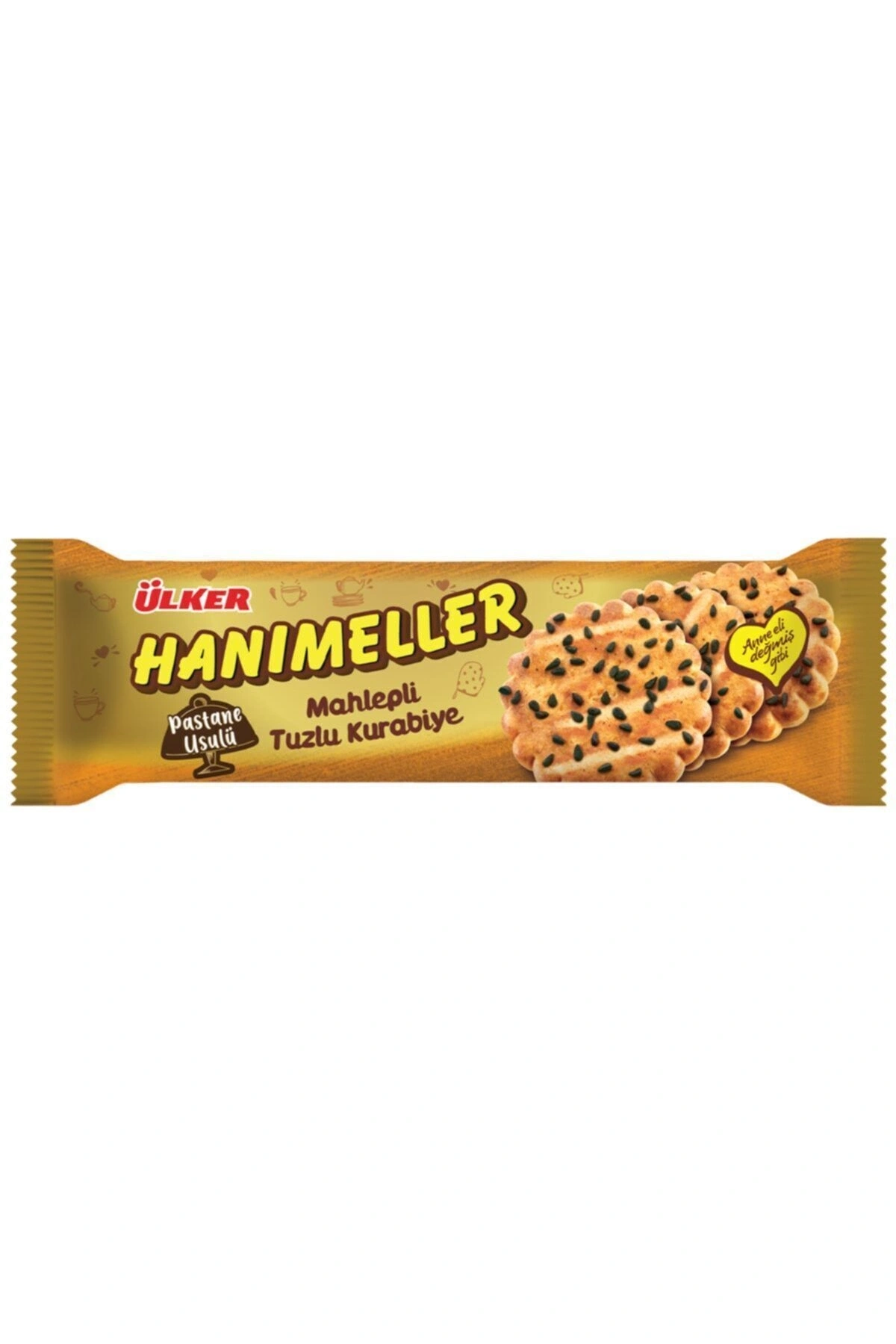 Ülker Hanımeller Mahlepli Tuzlu Kurabiye 81 Gr