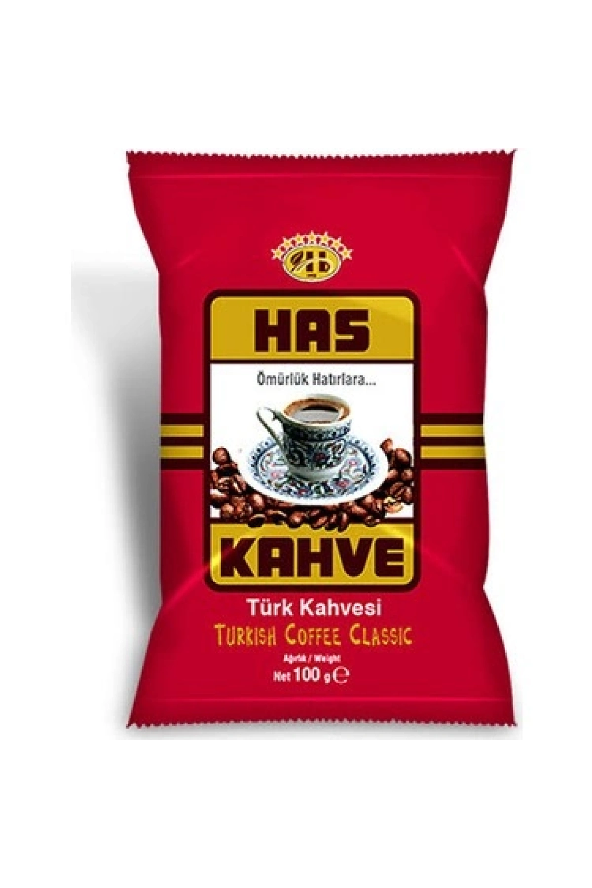 Has Türk Kahvesi 100 Gr (Kırmızı Paket Türk Kahvesi)