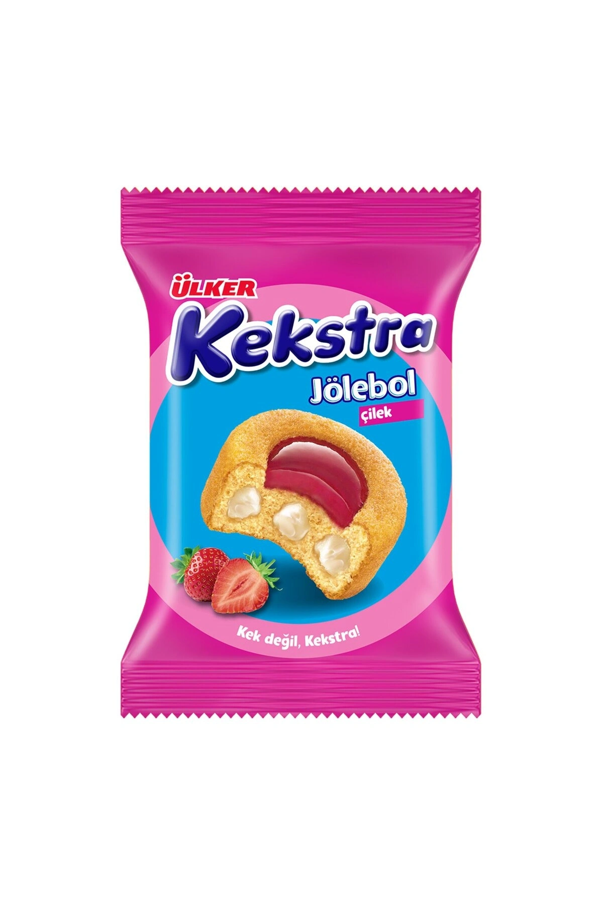 Ülker Kekstra Çilek Jöleli Kek 40G