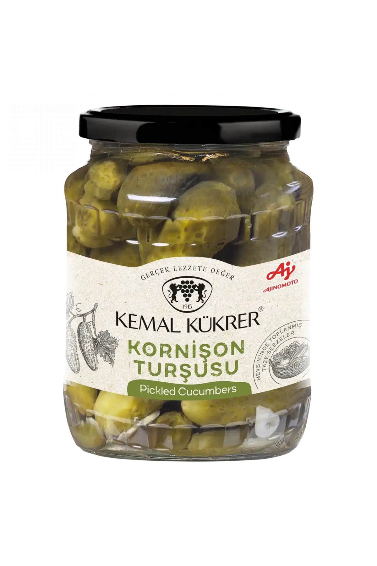 Kemal Kükrer Kornişon Turşusu 680 gr