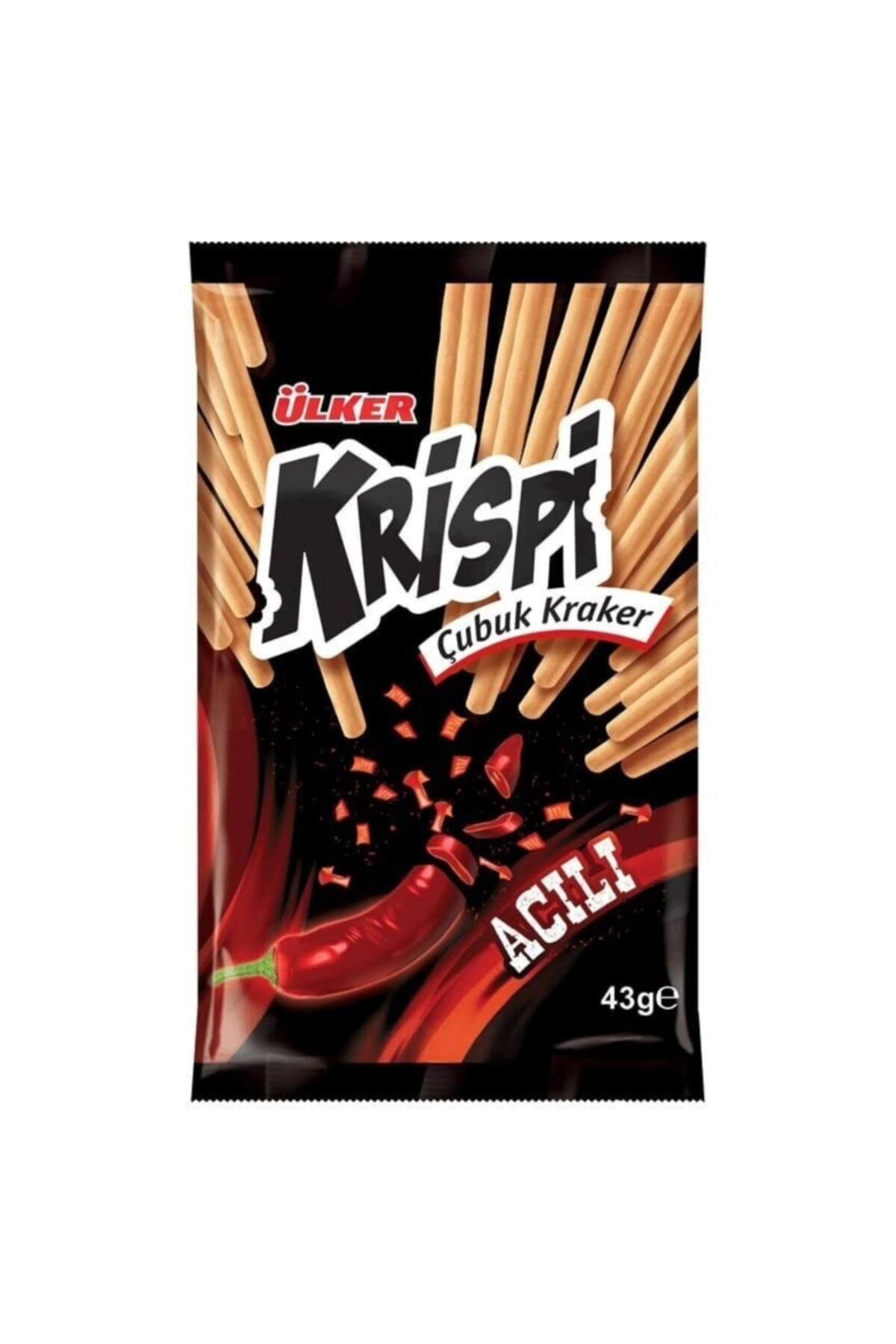 Ülker Krispi Acılı Çubuk 43 Gr